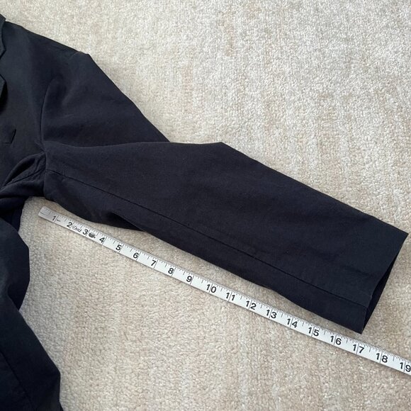 Ines De La Fressange x Uniqlo Linen Cotton Blue Blazer Jacket XXL - Picture 7 of 12